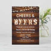 Invitation aux Cheers et Bières Rustiques (Debout devant)