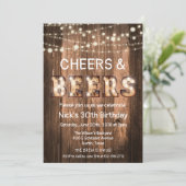 Invitation aux Cheers et Bières Rustiques (Debout devant)