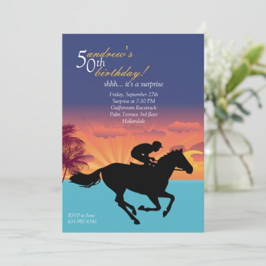 Invitation aux courses (Debout devant)