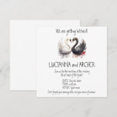 Invitation aux cygnes (Devant / Derrière)