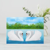 Invitation aux cygnes d'amour (Debout devant)