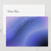 Invitation aux étoiles de Lavender (Devant / Derrière)