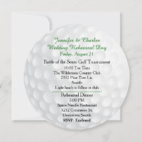 Invitation aux festivités de pré-mariage Balle de 