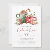 Invitation aux fêtes de Cookies (Devant)
