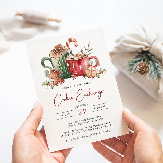 Invitation aux Fêtes de l'Échange de Biscuits