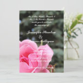 Invitation aux fleurs de rose (Debout devant)