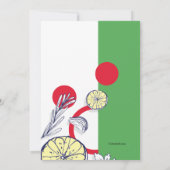 Invitation aux fruits de mer (Dos)