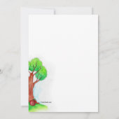 Invitation aux garçons pour la cueillette de pomme (Dos)