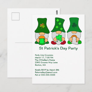 Invitation aux Gnomies pour la fête de la Saint-Pa