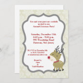 Invitation aux Jeux de rennes 5x7 (Devant / Derrière)