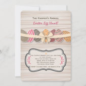 Invitation aux oeufs de Pâques (Devant)