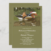 Invitation aux Oiseaux d'Eau (Devant / Derrière)