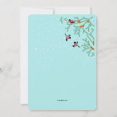 Invitation aux Oiseaux d'Hiver (Dos)