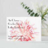 Invitation aux thés de jardin pour déjeuner des da (Debout devant)