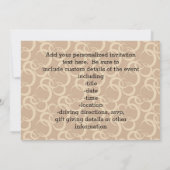 Invitation Avalez jusqu'à ce que vous dîner drôle de (Dos)