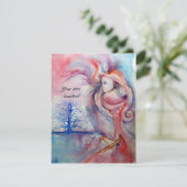 Invitation AVALON 1, rouge-pierres (Debout devant)