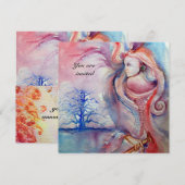 Invitation AVALON 2, gemme rouge (Devant / Derrière)