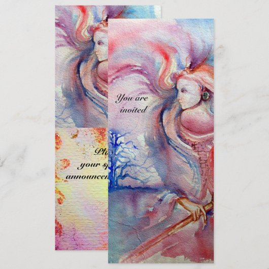 Invitation AVALON 2, gemme rouge (Devant / Derrière)