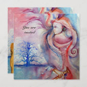 Invitation AVALON 2, gemme rouge (Devant / Derrière)