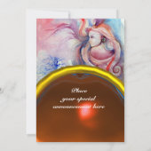 Invitation AVALON, orange de gem (Dos)