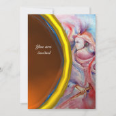 Invitation AVALON, orange gemme (Devant)