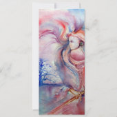 Invitation AVALON, rose pâle violet bleu (Devant)