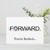 Invitation Avancer pour Obama 2012 (Debout devant)