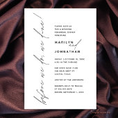 Invitation Avant De Dîner, Nous Dînons De Répétition Mariage
