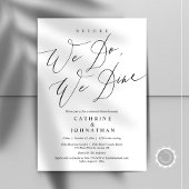 Invitation Avant de dîner, on dîne, Dîner de répétition Maria