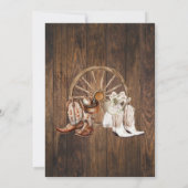 Invitation Avant de dire Je fais Couples Douche Pays de l'Oue (Dos)