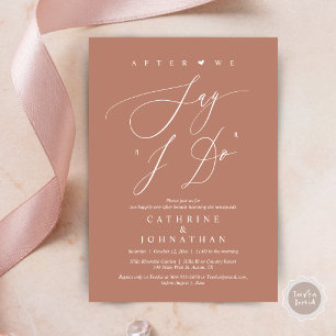 Invitation Avant de dire "Je le fais", Dîner de répétition Ma