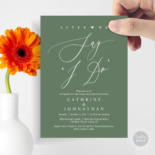 Invitation Avant de dire "Je le fais", Dîner de répétition Ma