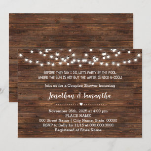 Invitation Avant de faire Faisons la fête par le Mariage de l