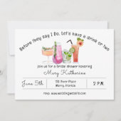 Invitation Avant de faire, Fête des mariées (Devant)