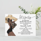 Invitation Avant de faire la fête près de la Fête des mariées (Debout devant)