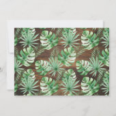 Invitation Avant de faire la fête près de la piscine Douche d (Dos)