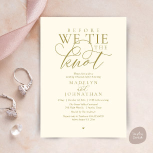 Invitation "Avant de nous marier", Dîner de répétition de mar