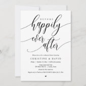 Invitation Avant Heureusement Après, Dîner De Répétition (Devant)