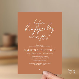 Invitation Avant Heureux à tout jamais, Répétition romantique