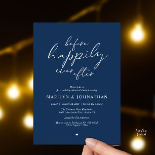 Invitation Avant Heureux à tout jamais, répétition romantique