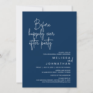 Invitation Avant Heureux Jamais Après La Fête De La Répétitio