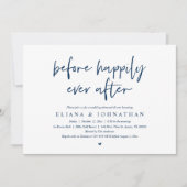 Invitation Avant Heureux Jamais Après Le Dîner De Répétition  (Devant)