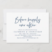 Invitation Avant Heureux Jamais Après Le Dîner De Répétition  (Devant)