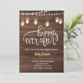 Invitation Avant Heureux Jamais Après l'invitation (Debout devant)