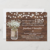 Invitation Avant qu'ils disent que je fais mariage couples do (Devant)