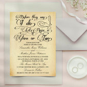 Invitation Avant qu'ils disent que je le fais, levons un verr