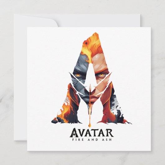 Invitation Avatar: Fire and Ash (Devant)