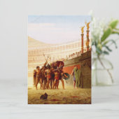 Invitation Ave César de Jean-Léon Gérôme (Debout devant)