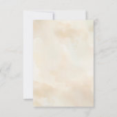 Invitation avec coeur de la douche nuptiale de pla (Dos)