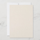 Invitation avec des nœuds ou des nœuds pap (Dos)